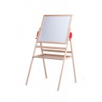 Tabla magentica de scris 3 in 1 din lemn Goya Natur Woodyland